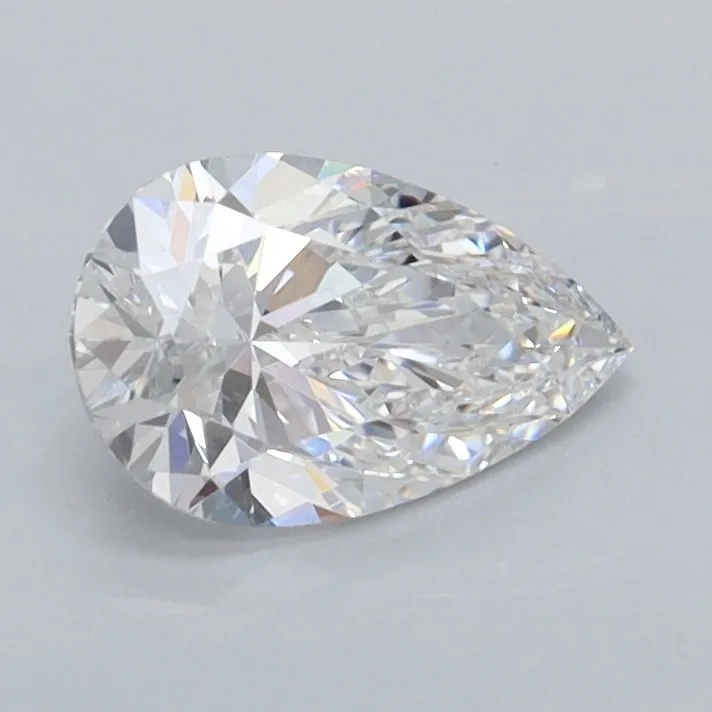 0.78ct PEAR D VVS1 Lab Grown diamond