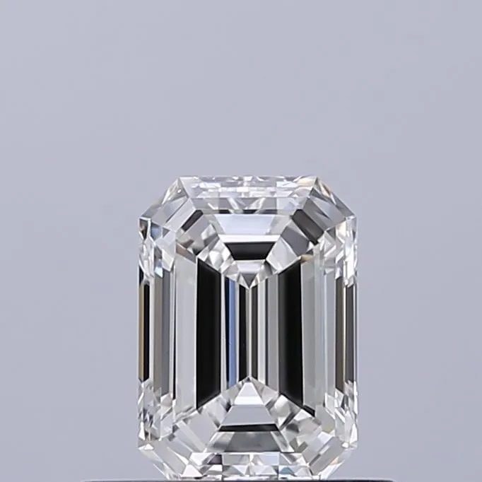 0.52ct EMERALD F VVS2 Natural diamond