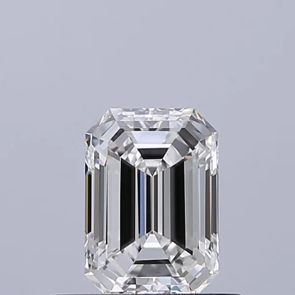 0.52ct EMERALD F VVS2 Natural diamond