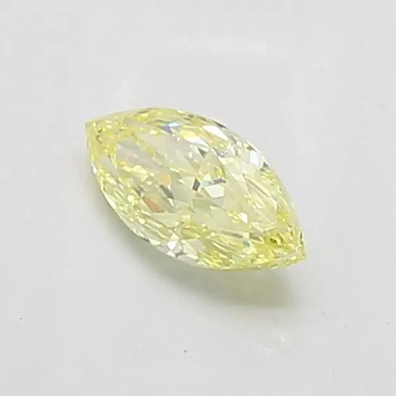 1.01ct MARQUISE Fancy Yellow VVS2 Coloured Lab diamond