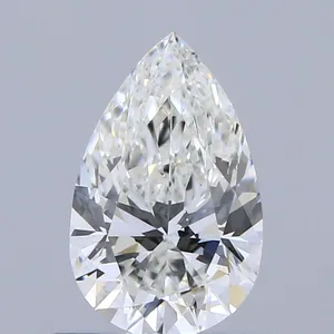 0.53ct PEAR H VVS2 Natural diamond