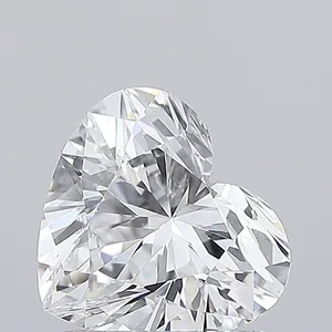 1.3ct HEART D VS1 Lab diamond