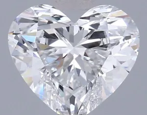 1.04ct HEART D VVS1 Lab diamond