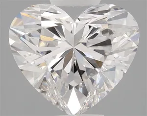 1.47ct HEART E VVS2 Lab diamond