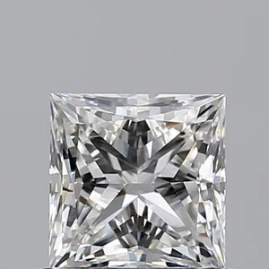 0.61ct PRINCESS H VVS2 Natural diamond