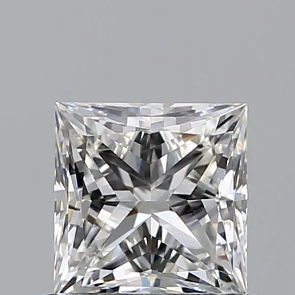 0.61ct PRINCESS H VVS2 Natural diamond