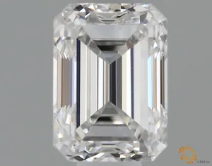 0.5ct EMERALD F VS1 Natural diamond