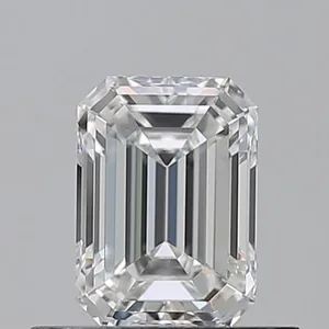 0.57ct EMERALD E VVS1 Natural diamond
