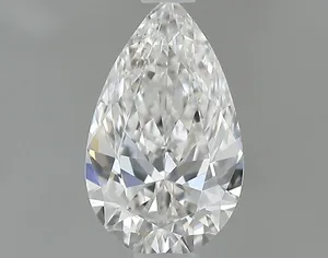 0.54ct PEAR F VS2 Natural diamond