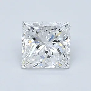 1.01ct PRINCESS E VVS2 Natural diamond