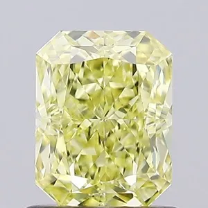 1.06ct RADIANT Fancy Intense Yellow VS1 Coloured Lab diamond