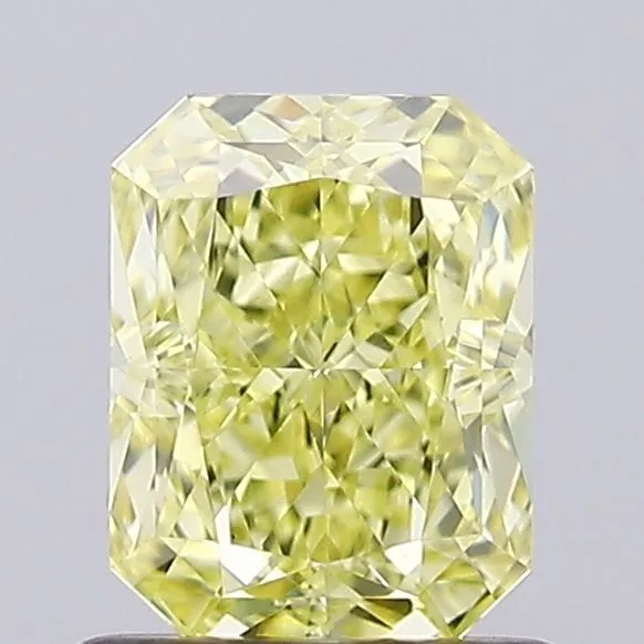 1.06ct RADIANT Fancy Intense Yellow VS1 Coloured Lab diamond