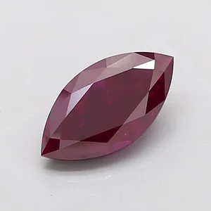 2.1ct MARQUISE Fancy Deep Pink VS1 Coloured Lab diamond