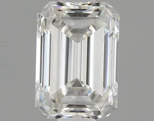 0.72ct EMERALD F VS1 Lab diamond