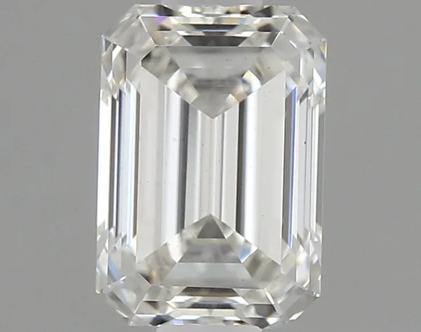 0.72ct EMERALD F VS1 Lab diamond