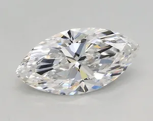 0.76ct MARQUISE D VVS1 Lab diamond