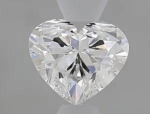 0.5ct HEART D VVS2 Natural diamond