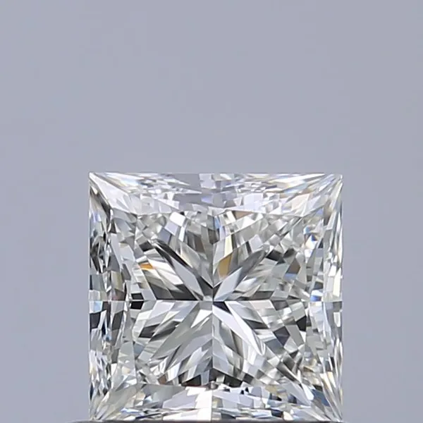 0.7ct PRINCESS G VVS1 Natural diamond