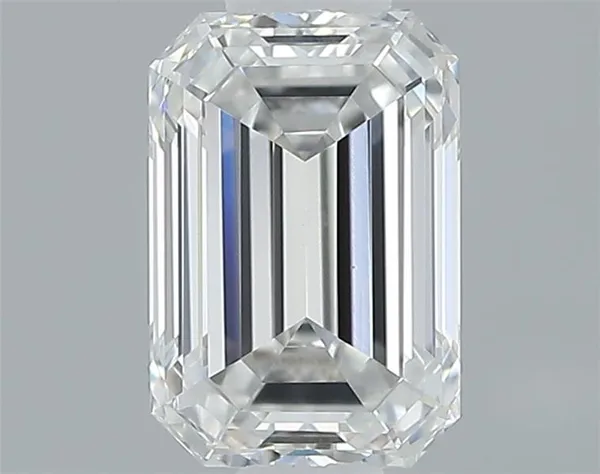 0.5ct EMERALD F VS1 Natural diamond