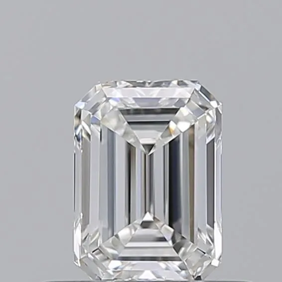 0.50ct EMERALD F VVS1 Natural diamond