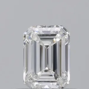 0.5ct EMERALD F VVS1 Natural diamond