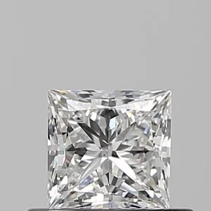 0.51ct PRINCESS E VS2 Natural diamond