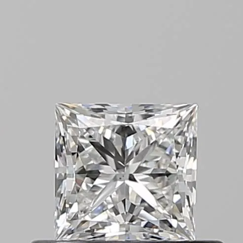 0.51ct PRINCESS E VS2 Natural diamond