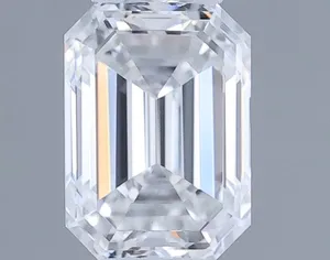 0.3ct EMERALD D VVS2 Natural diamond