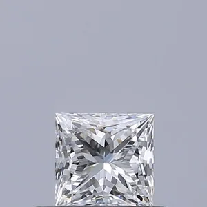 0.3ct PRINCESS D IF Natural diamond