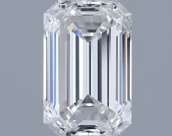 0.53ct EMERALD H VVS2 Natural diamond