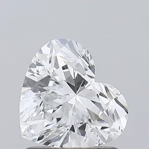 1.02ct HEART D VVS1 Lab diamond