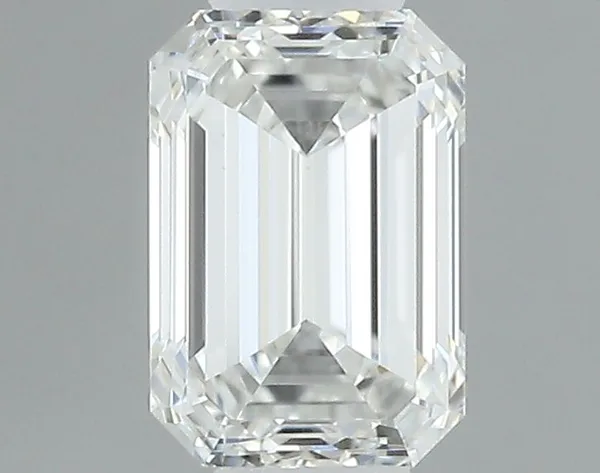 0.38ct EMERALD F VS1 Natural diamond