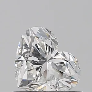 0.6ct HEART G VVS1 Natural diamond