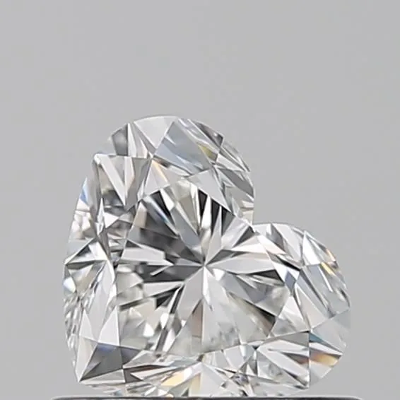 0.6ct HEART G VVS1 Natural diamond