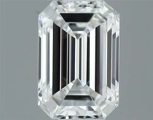 0.3ct EMERALD F VS2 Natural diamond