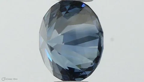 0.43ct ROUND Fancy Intense Blue VS2 Coloured Lab diamond