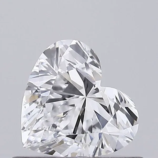 0.52ct HEART D FL Lab diamond