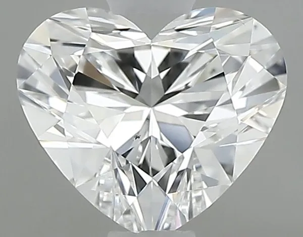 0.63ct HEART F VS2 Natural diamond