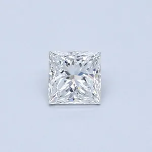 0.31ct PRINCESS E VVS2 Natural diamond