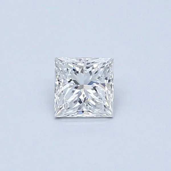 0.31ct PRINCESS E VVS2 Natural diamond