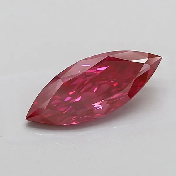 2.04ct MARQUISE Fancy Vivid Pink VS1 Coloured Lab diamond