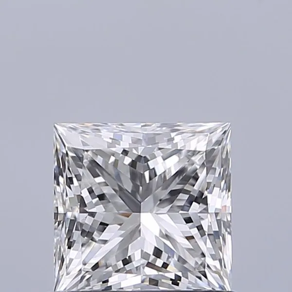 0.74ct PRINCESS E VVS1 Natural diamond