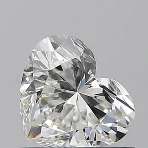 0.71ct HEART G VVS1 Natural diamond