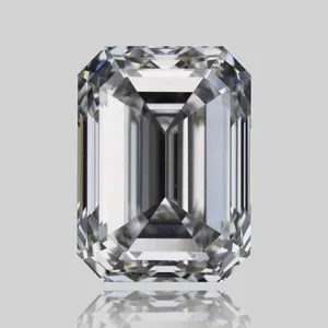 0.7ct EMERALD F VVS2 Natural diamond