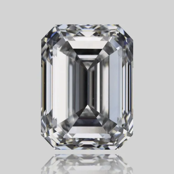 0.7ct EMERALD F VVS2 Natural diamond