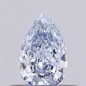 0.31ct PEAR Fancy Blue VVS2 Coloured Lab diamond