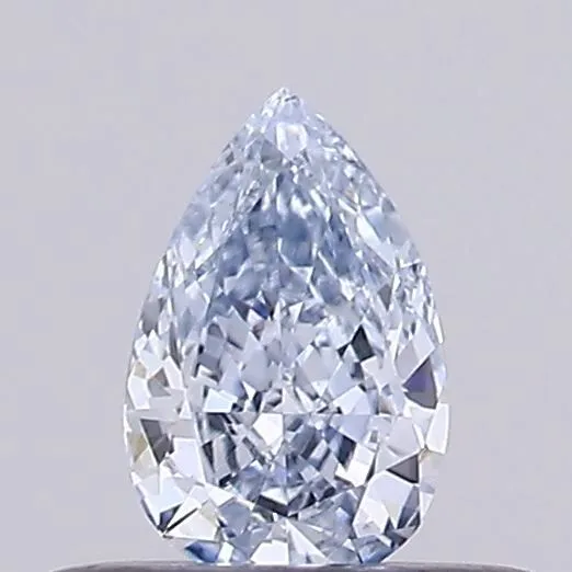 0.31ct PEAR Fancy Blue VVS2 Coloured Lab diamond