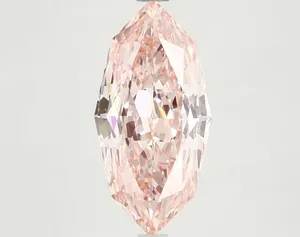 2.72ct MARQUISE Fancy Vivid Pink VS1 Coloured Lab diamond