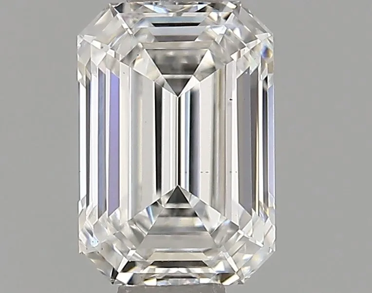 0.73ct EMERALD F VS2 Lab Grown diamond