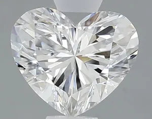 0.61ct HEART D VVS2 Lab diamond
